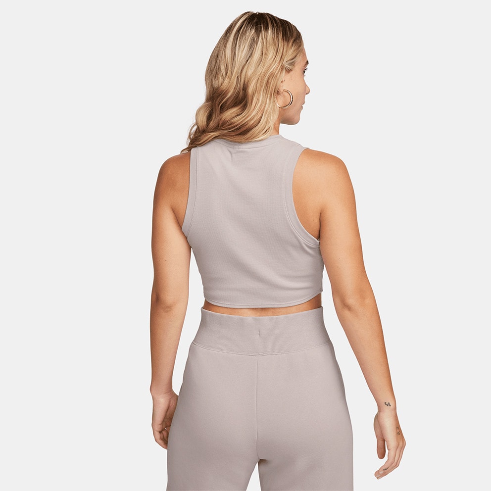 Nike Sportswear Chill Knit Γυναικεία Cropped Αμάνικη Μπλούζα
