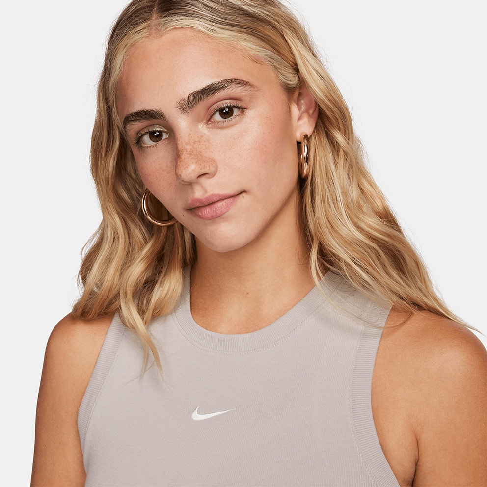 Nike Sportswear Chill Knit Γυναικεία Cropped Αμάνικη Μπλούζα