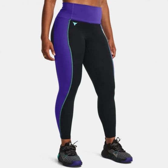 Under Armour Project Rock Lets Go Colorblock Ankle Γυναικείο Κολάν