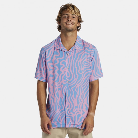 Quiksilver Pool Party Casual Ss Regular Fit Ανδρικό Πουκάμισο