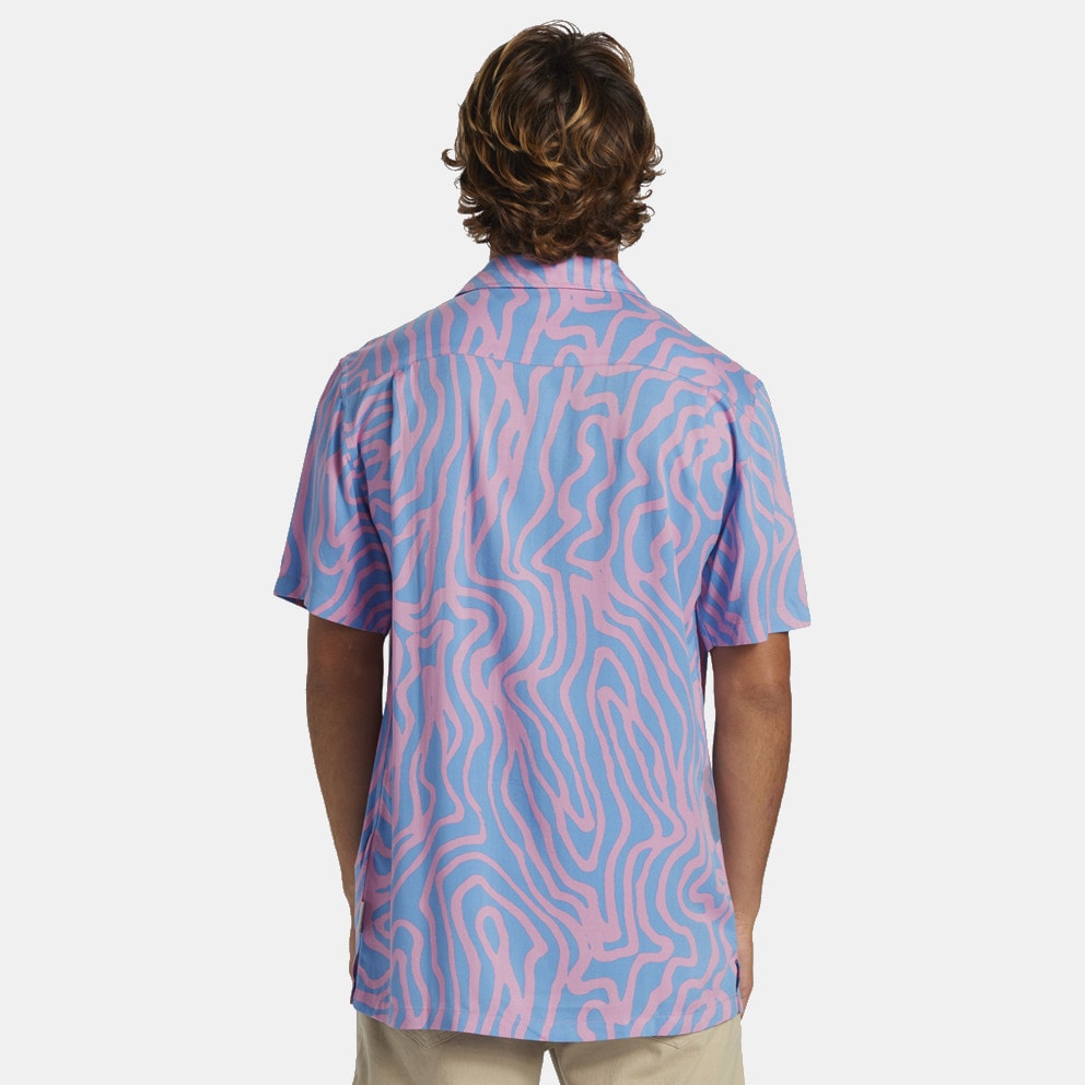 Quiksilver Pool Party Casual Ss Regular Fit Ανδρικό Πουκάμισο