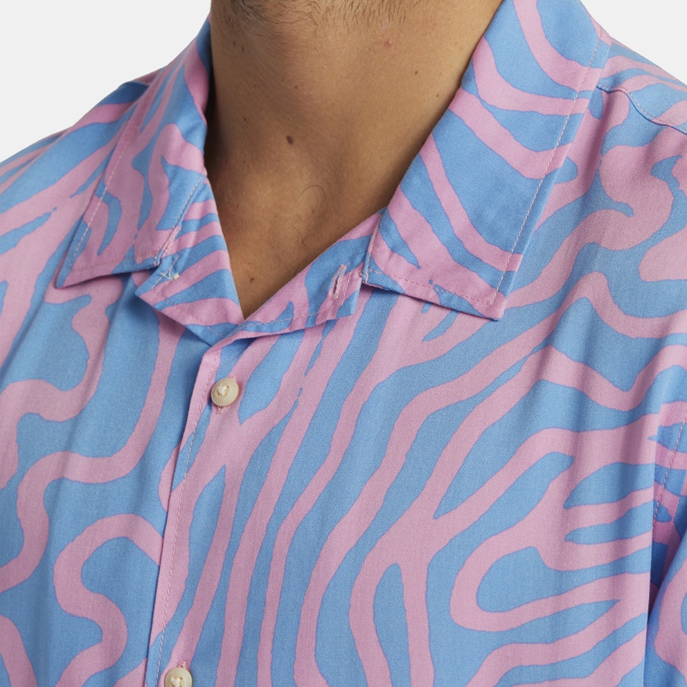 Quiksilver Pool Party Casual Ss Regular Fit Ανδρικό Πουκάμισο