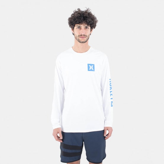 Hurley Evd Hybrid Upf Ls Μπλουζα Ανδρικο