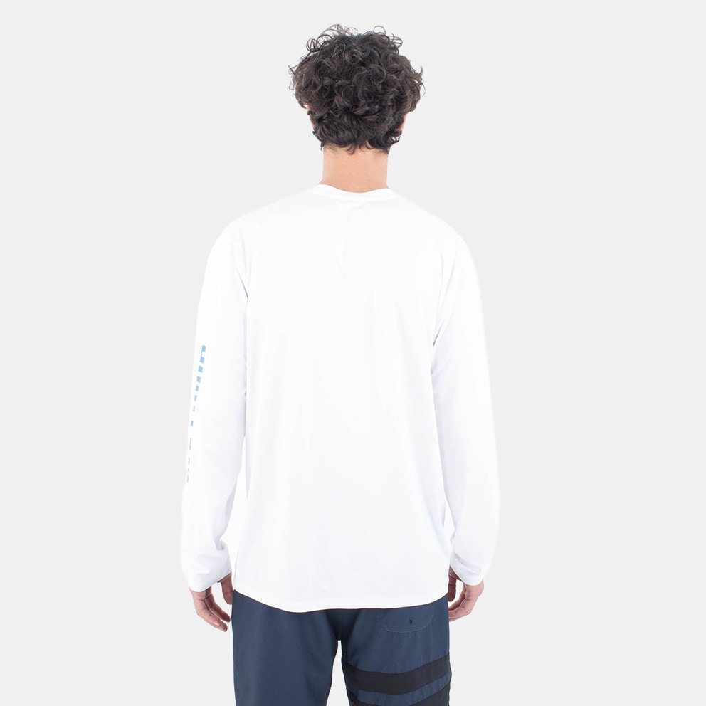Hurley Evd Hybrid Upf Ls Μπλουζα Ανδρικο