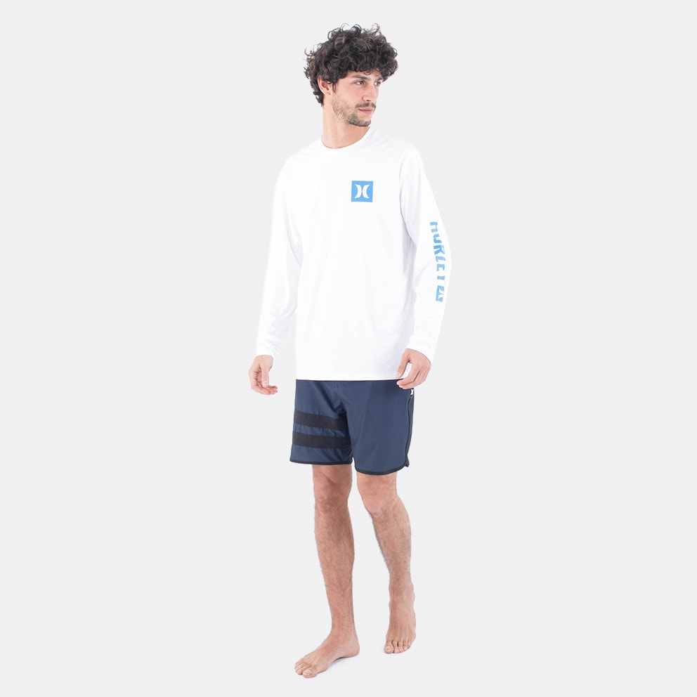 Hurley Evd Hybrid Upf Ls Μπλουζα Ανδρικο