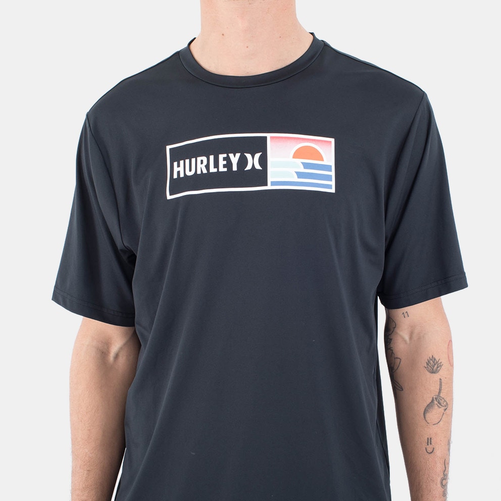 Hurley Evd Hybrid Upf Ss Μπλουζα Ανδρικο