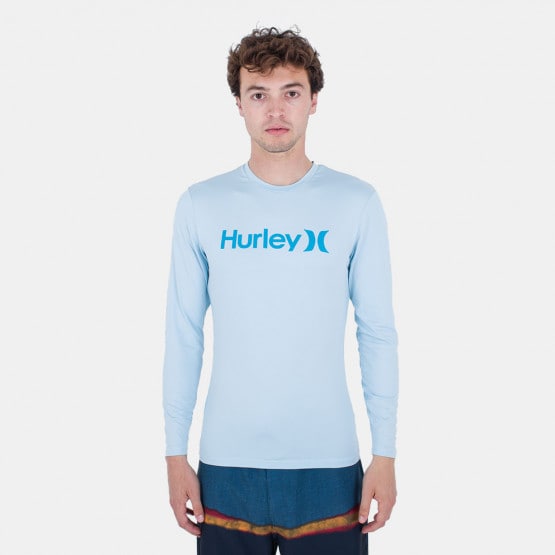 Hurley Oao Quickdry Rashguard Ls Μπλουζα Ανδρικο