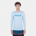 Hurley Oao Quickdry Rashguard Ls Μπλουζα Ανδρικο