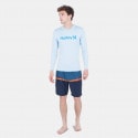 Hurley Oao Quickdry Rashguard Ls Μπλουζα Ανδρικο