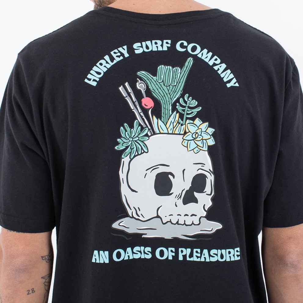 Hurley Evd Oasis Of Pleasure Ss Μπλουζα Ανδρικο