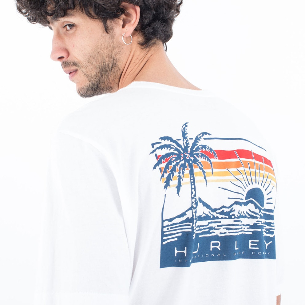 Hurley Evd Throwback Ss Μπλουζα Ανδρικο