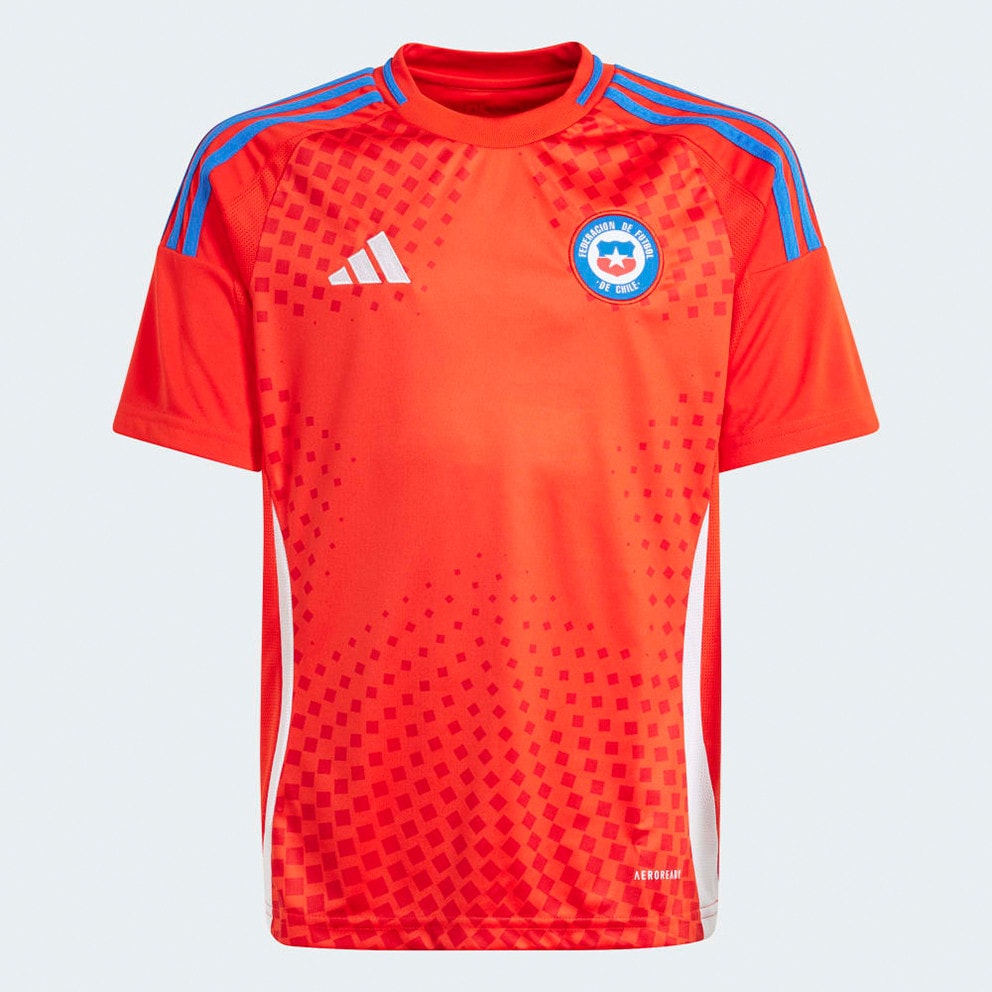 adidas Chile 2024 Kids Football Jersey Red IP8453
