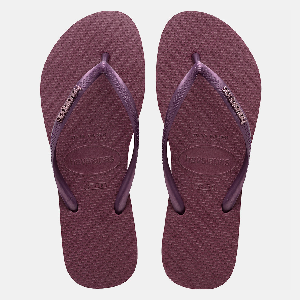 Havaianas Slim Logo Metallic Unisex Σαγιονάρες (9000183991_77140) Γυναικεία / Γυναικεία Παπούτσια / Γυναικείες Σαγιονάρες, Παντόφλες & Slides