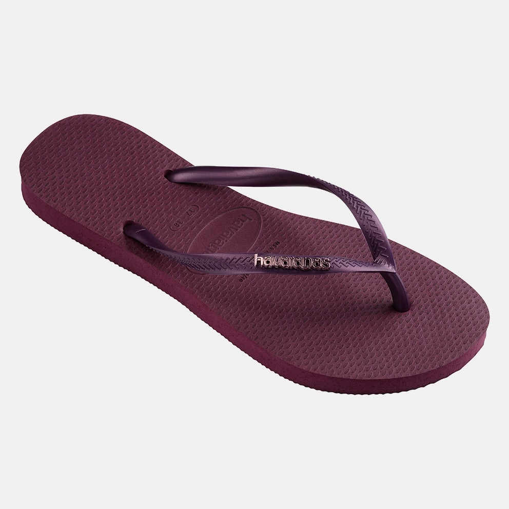 Havaianas Slim Logo Metallic Unisex Flip Flops