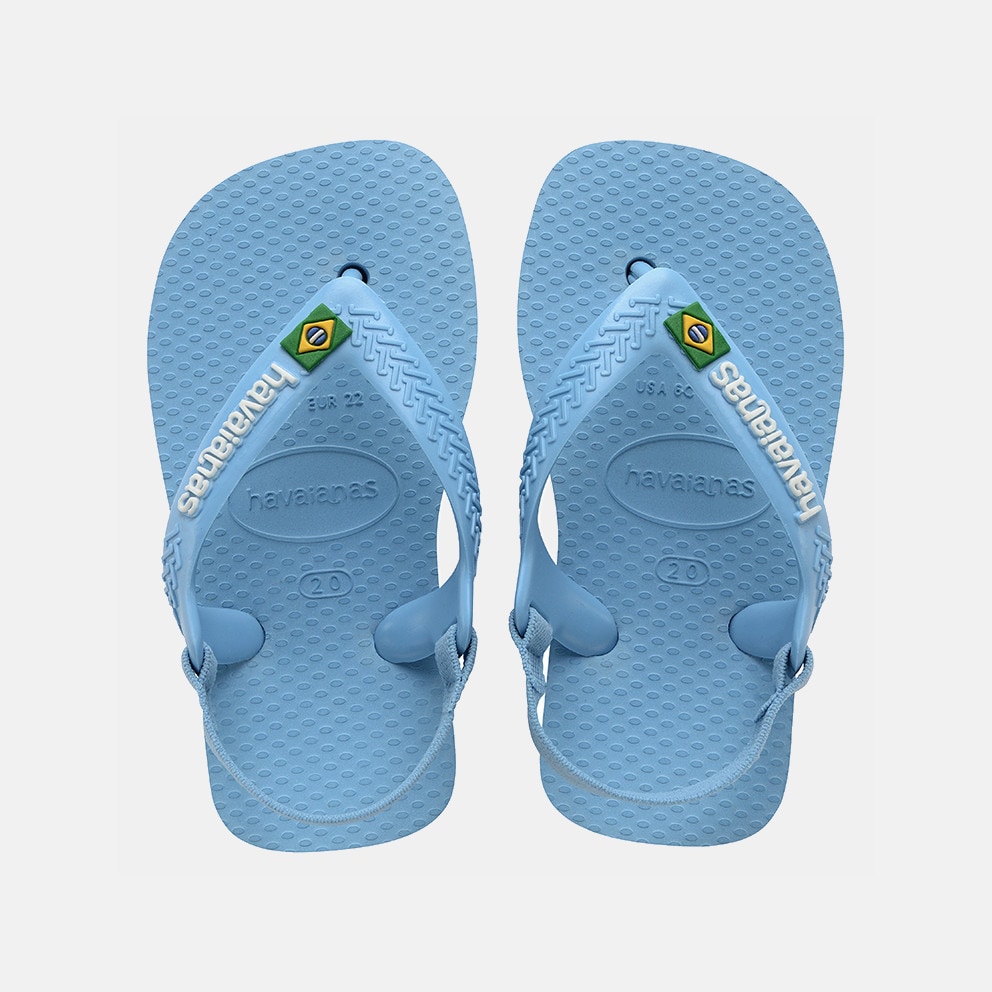 Havaianas Baby Brasil Logo II Lavender Blue (9000184001_20117) Παιδικά / Παπούτσια / Σαγιονάρες και Slides