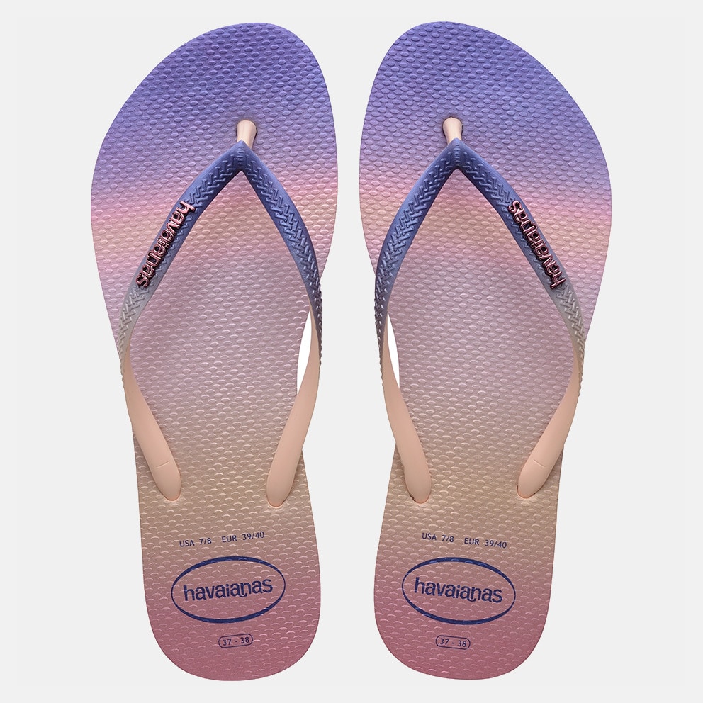  Havaianas Slim Logo Metallic Unisex Σαγιονάρες (9000184004_33123) 2025