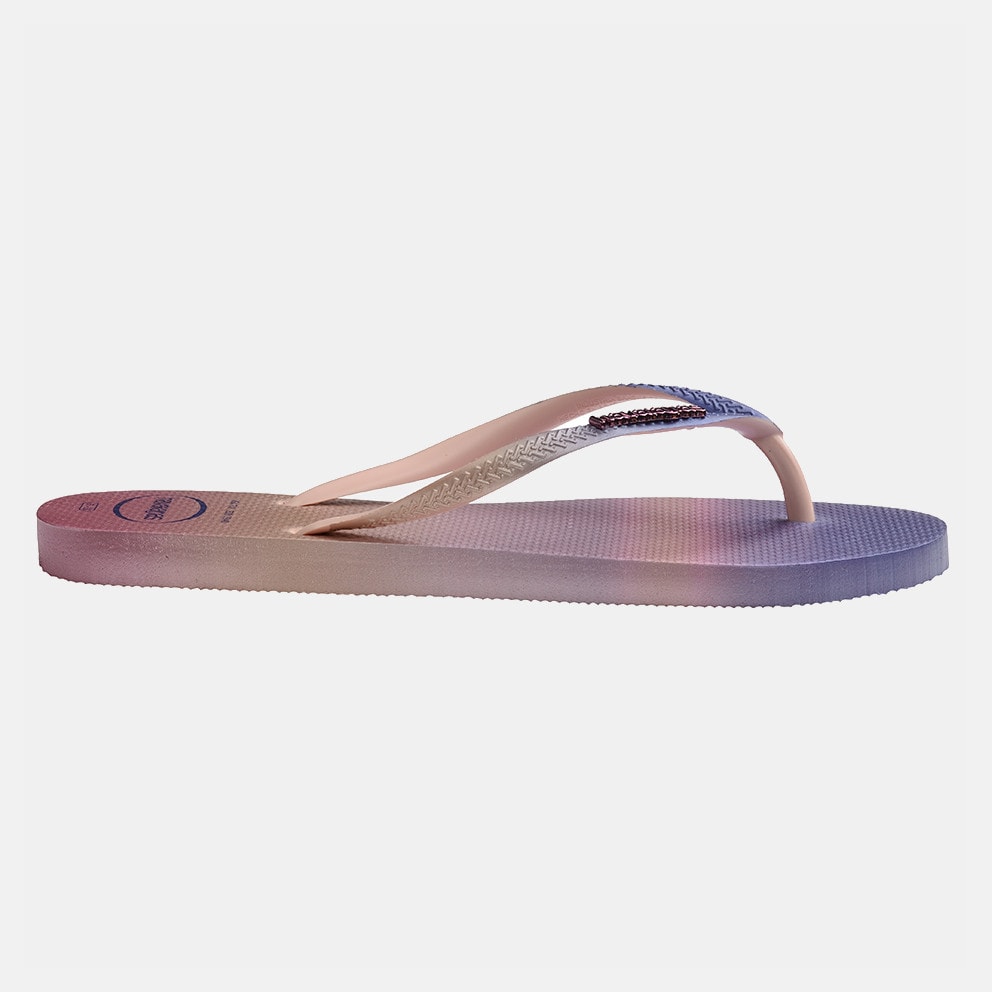 Havaianas Slim Logo Metallic Unisex Σαγιονάρες