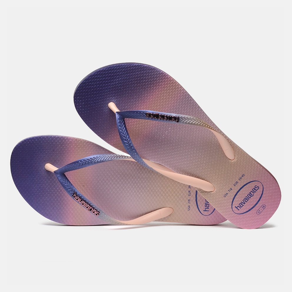 Havaianas Slim Logo Metallic Unisex Σαγιονάρες