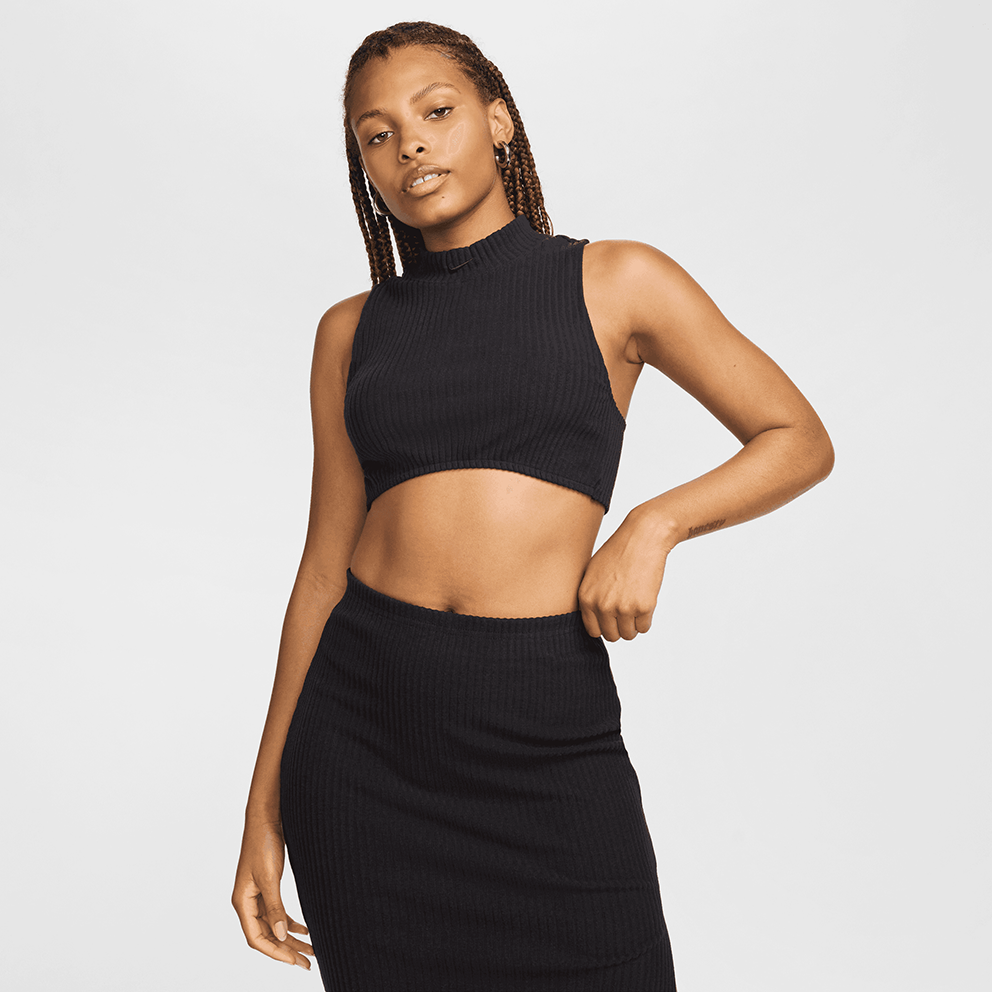  Nike Sportswear Chill Knit Γυναικείο Cropped Αμάνικο (9000174288_1470) 2025