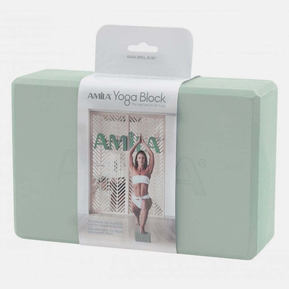 Amila Τούβλο Yoga AMILA Brick Mint 7,6x15x23cm