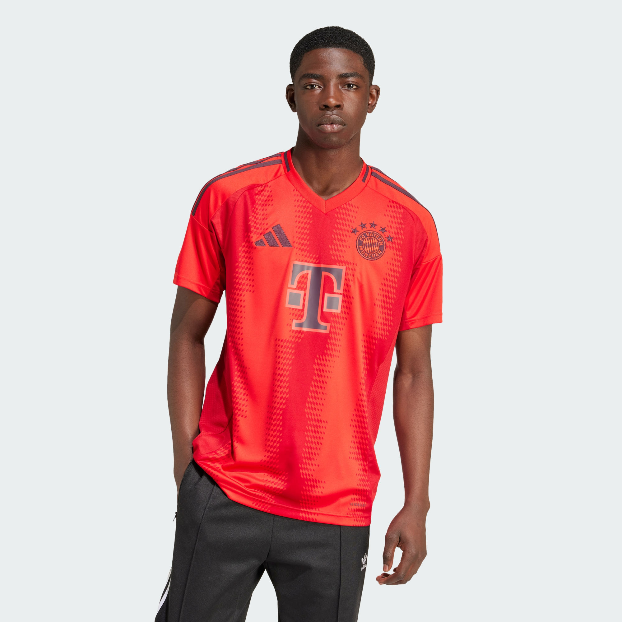 adidas adidas Fc Bayern 24/25 Home Ανδρική Ποδοσφαιρική Φανέλα (9000187528_1634)