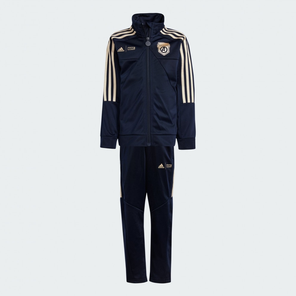 adidas Marvel Avengers Tiro Kids Tracksuit Blue IV9638