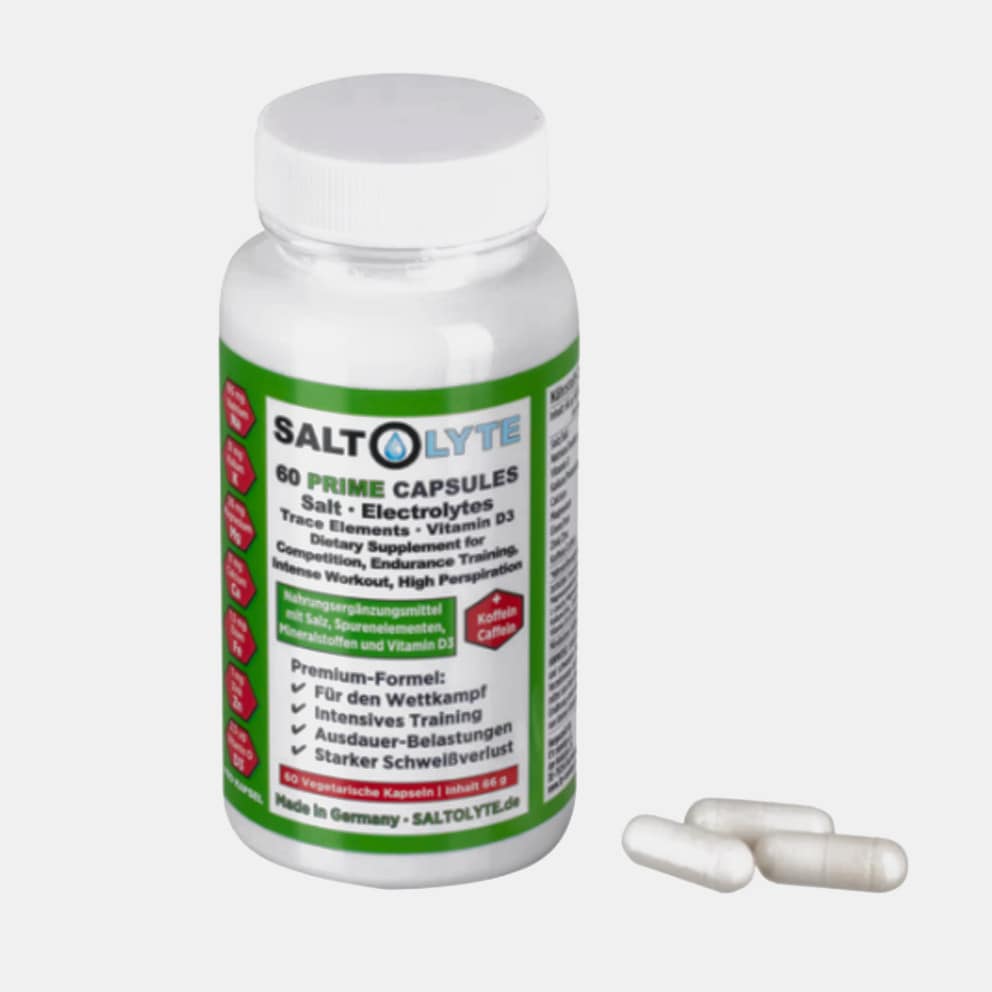 Saltolyte Prime Salt & Electrolytes 60 Caps with Cafeine