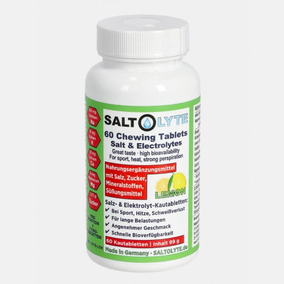Saltolyte 60 Salt & Electrolytes Chewing Tablets Lemon