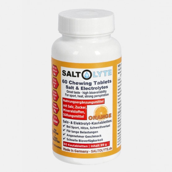 Saltolyte 60 Salt & Electrolytes Chewing Tablets Οrange
