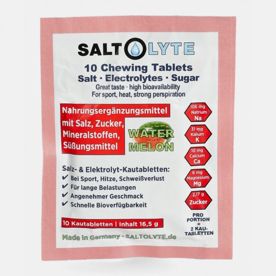 Saltolyte 10 Salt & Electrolytes Chewing Tablets Watermelon