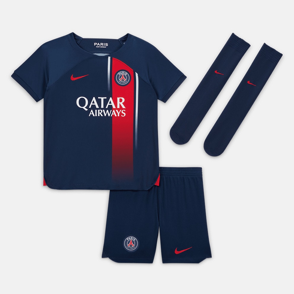 Nike Paris Saint Germain 2023 24 Home MIDNIGHT NAVY UNIVERSITY RED DX2806 411