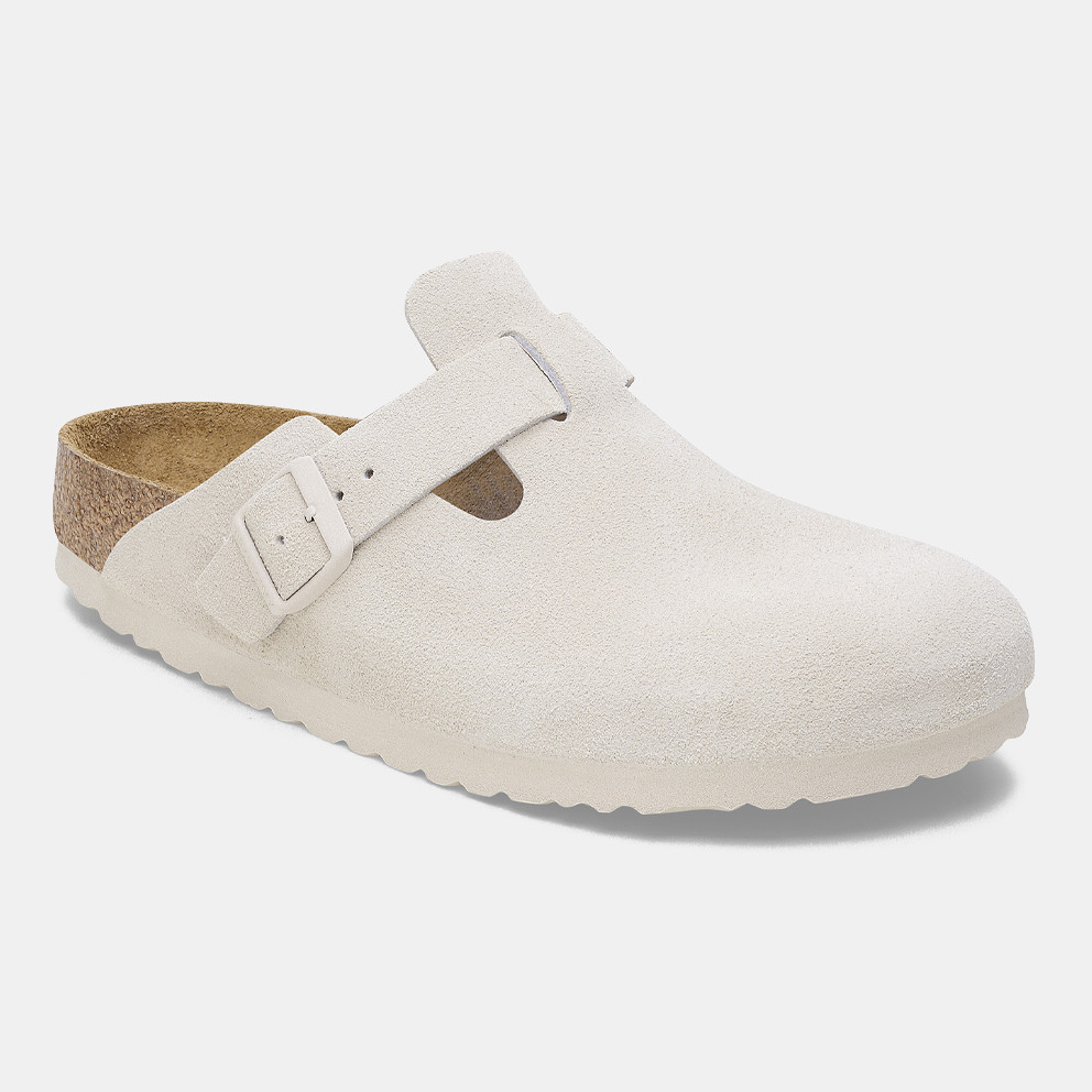 Birkenstock Leather Boston Leve Antique White 35 -