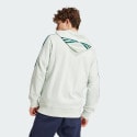 adidas Essentials French Terry 3-Stripes Full-Zip Hoodie
