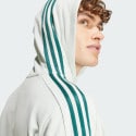 adidas Essentials French Terry 3-Stripes Full-Zip Hoodie