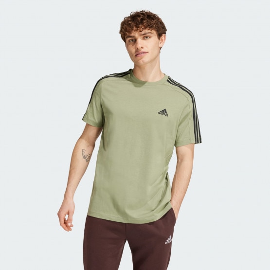 adidas Essentials Single Jersey 3-Stripes Tee