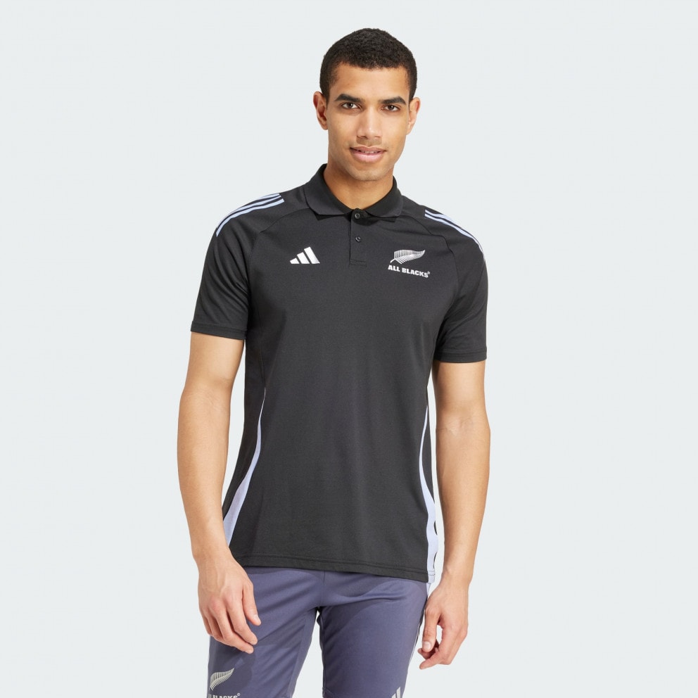 adidas All Blacks Rugby Short Sleeve Polo Shirt