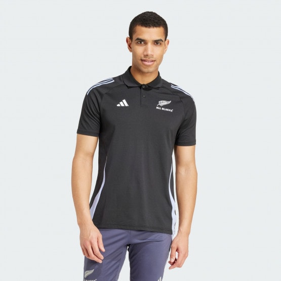 adidas All Blacks Rugby Short Sleeve Polo Shirt