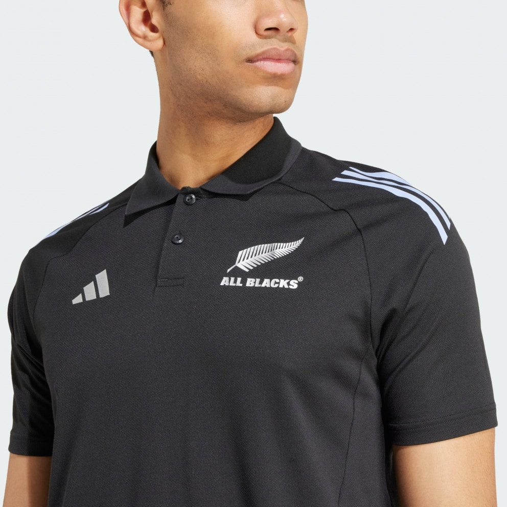 adidas All Blacks Rugby Short Sleeve Polo Shirt
