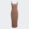 adidas All Szn Rib Fitted Midi Dress