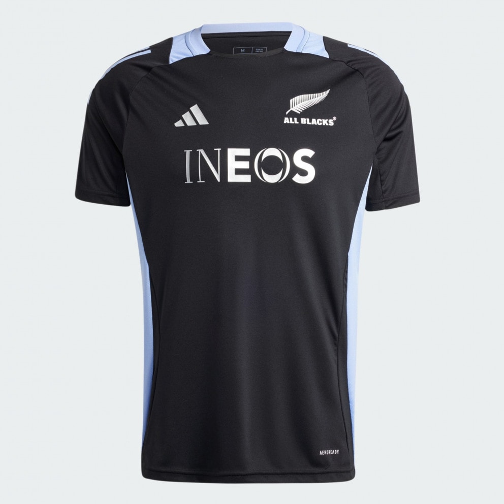 adidas All Blacks Rugby Aeroready Short Sleeve Tee