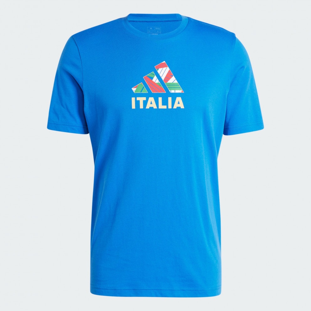 adidas Italy Football Fan Graphic Men's T-shirt