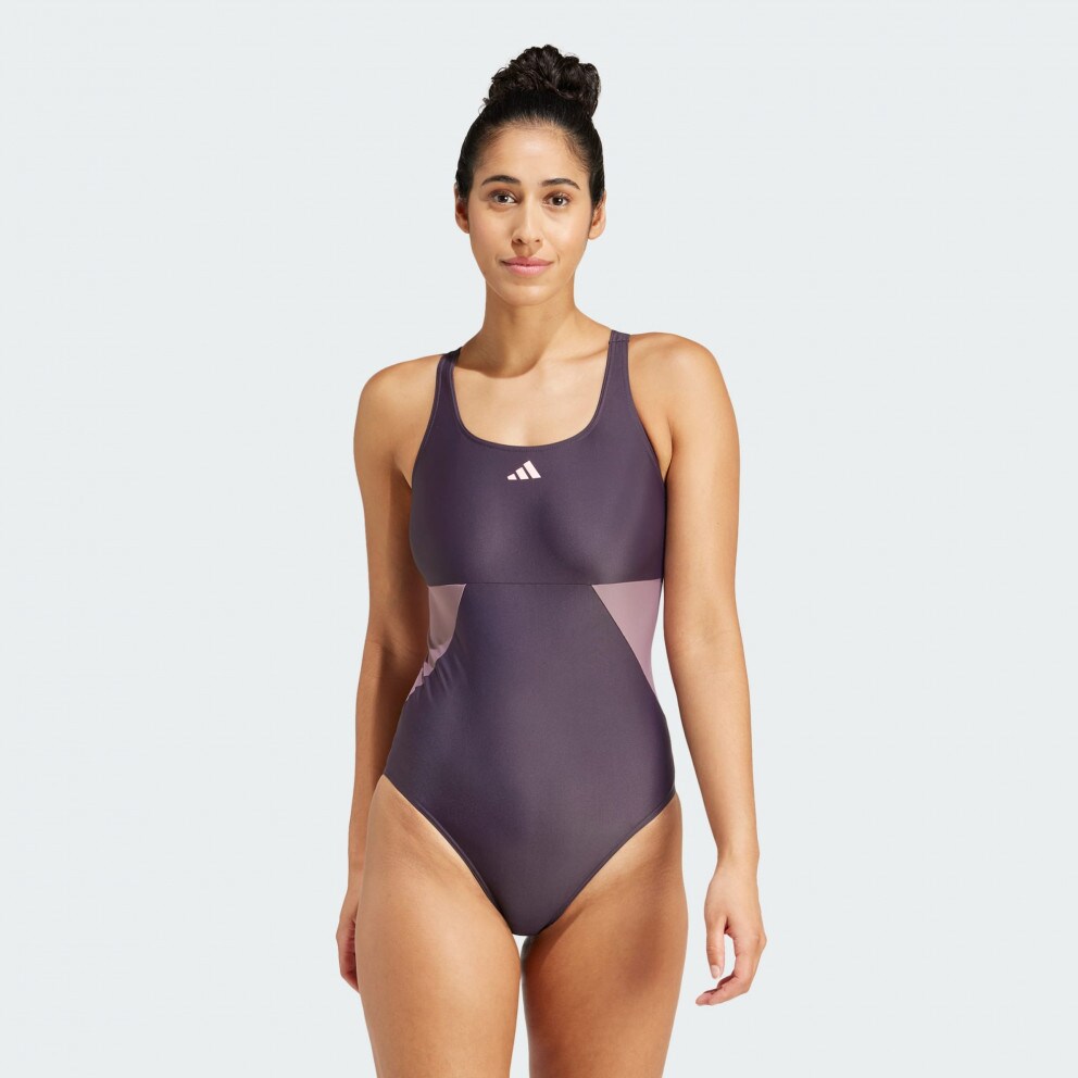 Adidas colorblock swimsuit discount