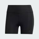 adidas Optime 4-Inch Raw-Cut-Hem Leggings