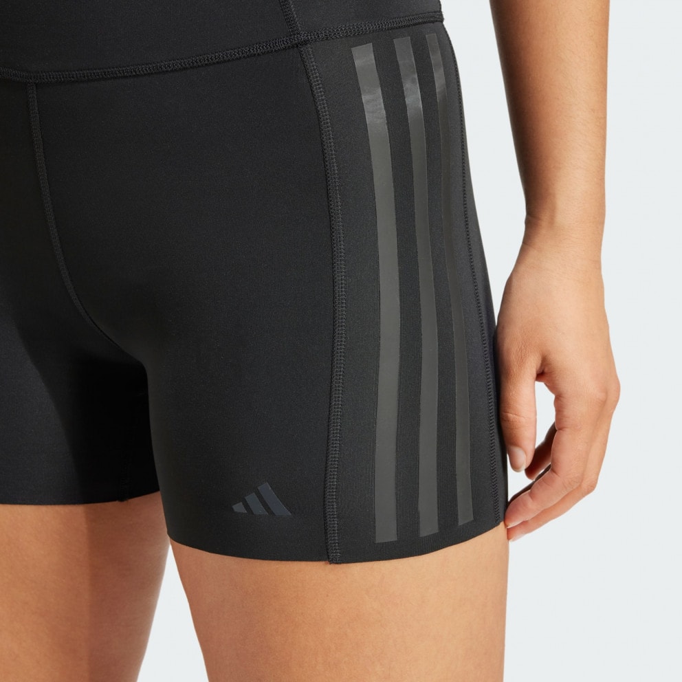 adidas Optime 4-Inch Raw-Cut-Hem Leggings
