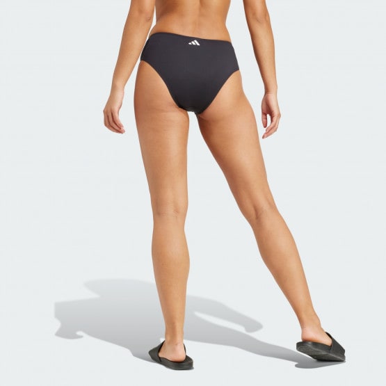 adidas Iconisea High-Waist Bikini Bottoms