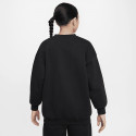 Nike G Nsw Club Flc Bf Crew Ls Shne
