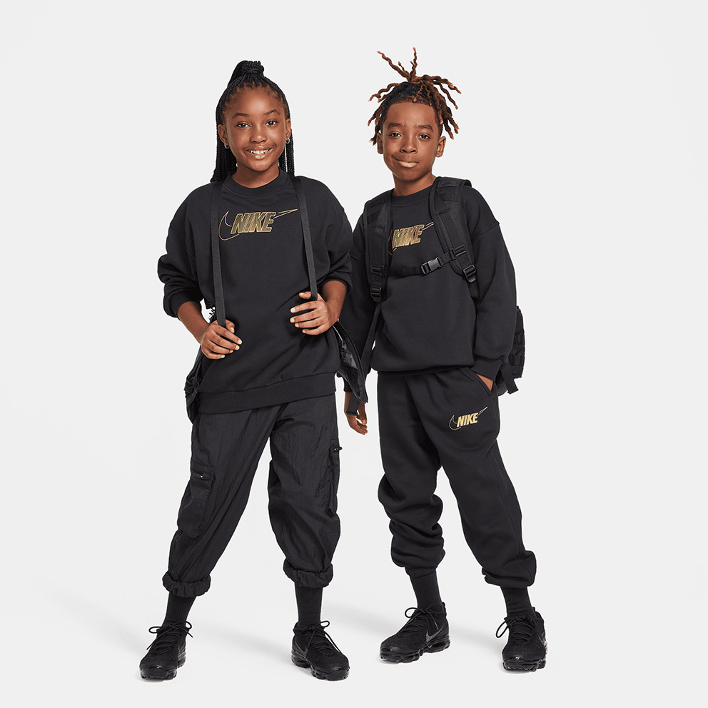 Nike G Nsw Club Flc Bf Crew Ls Shne