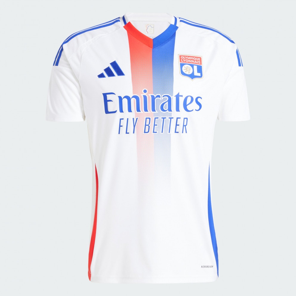 adidas Olympique Lyonnais 24/25 Home Ανδρική Ποδοσφαιρική Φανέλα