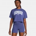 Under Armour Ua Hw Scripted Wm Crop Ss