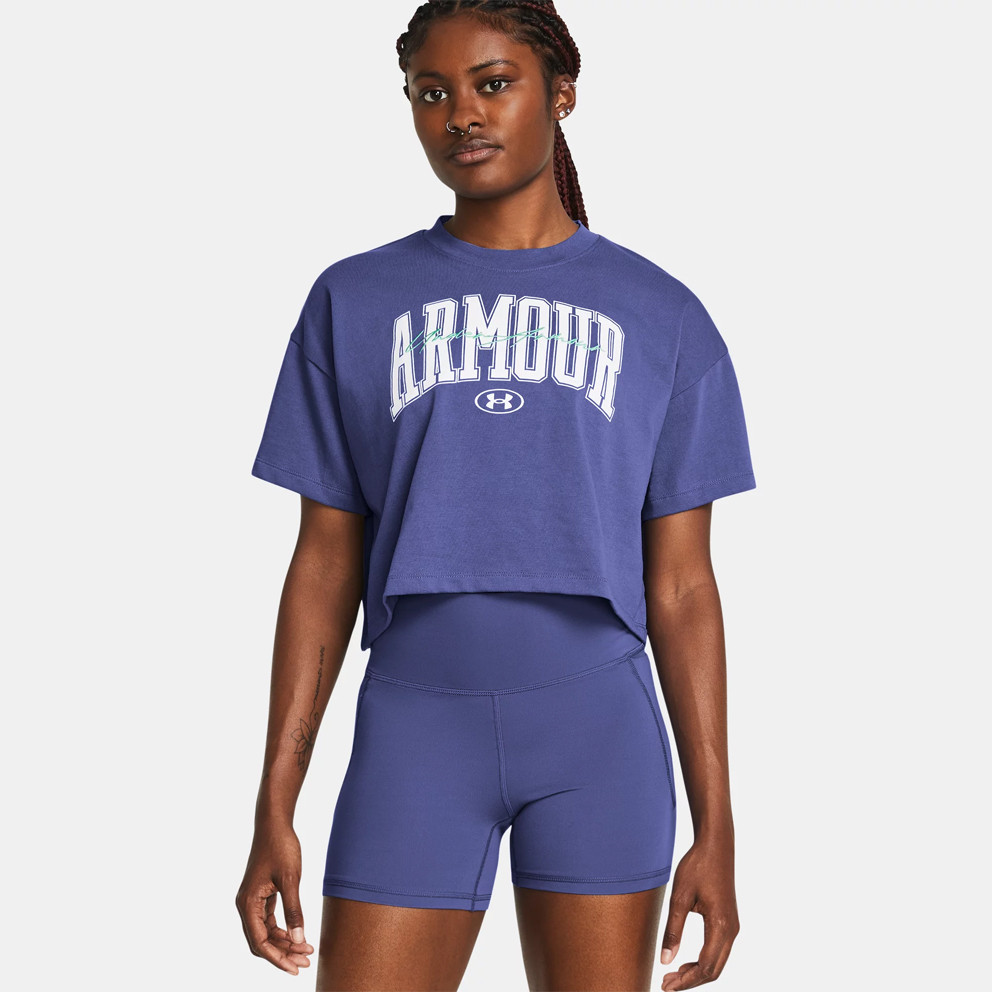  Under Armour Ua Hw Scripted Wm Crop Ss (9000167381_73252) 2025